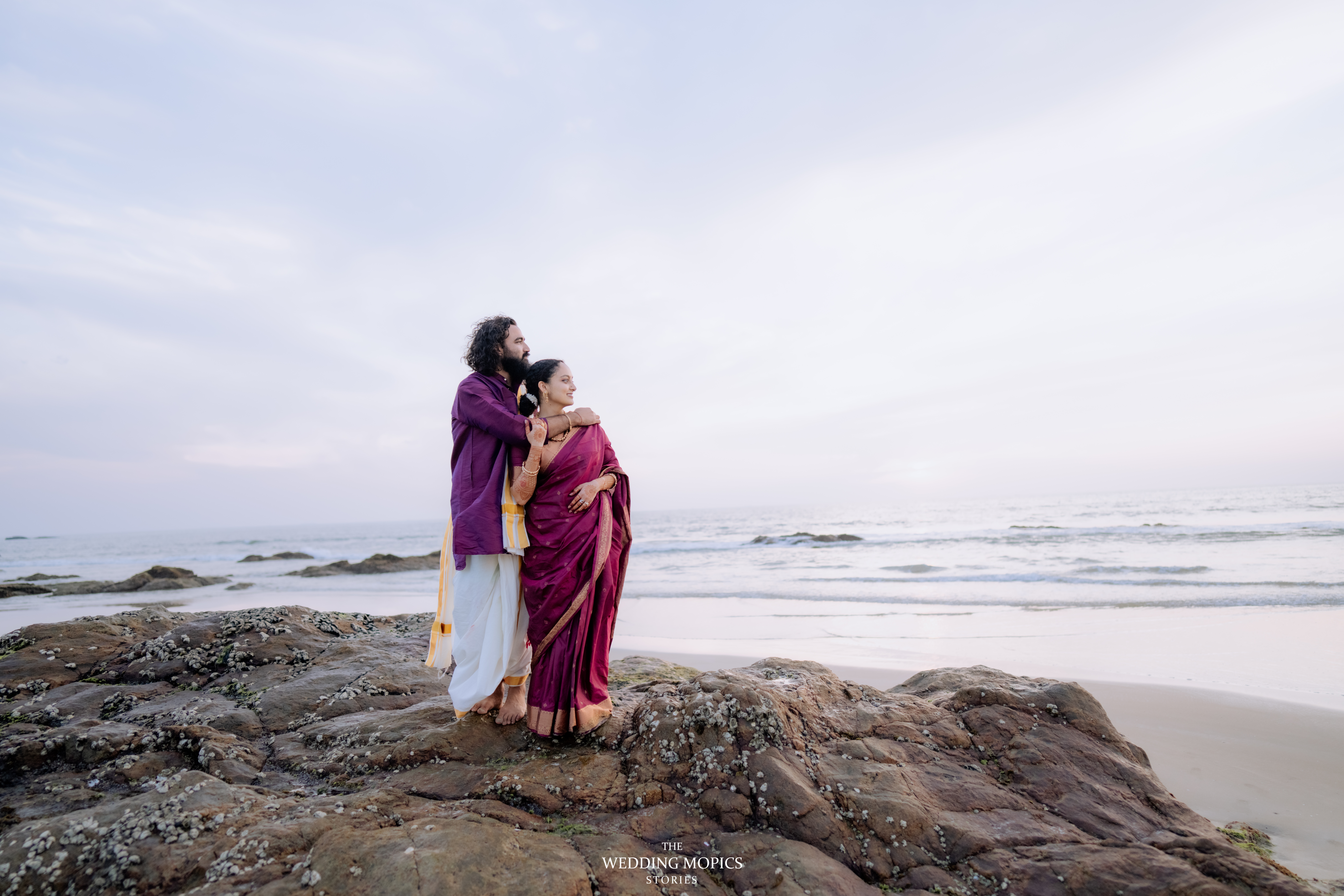Candid wedding moment captured in Mangalore