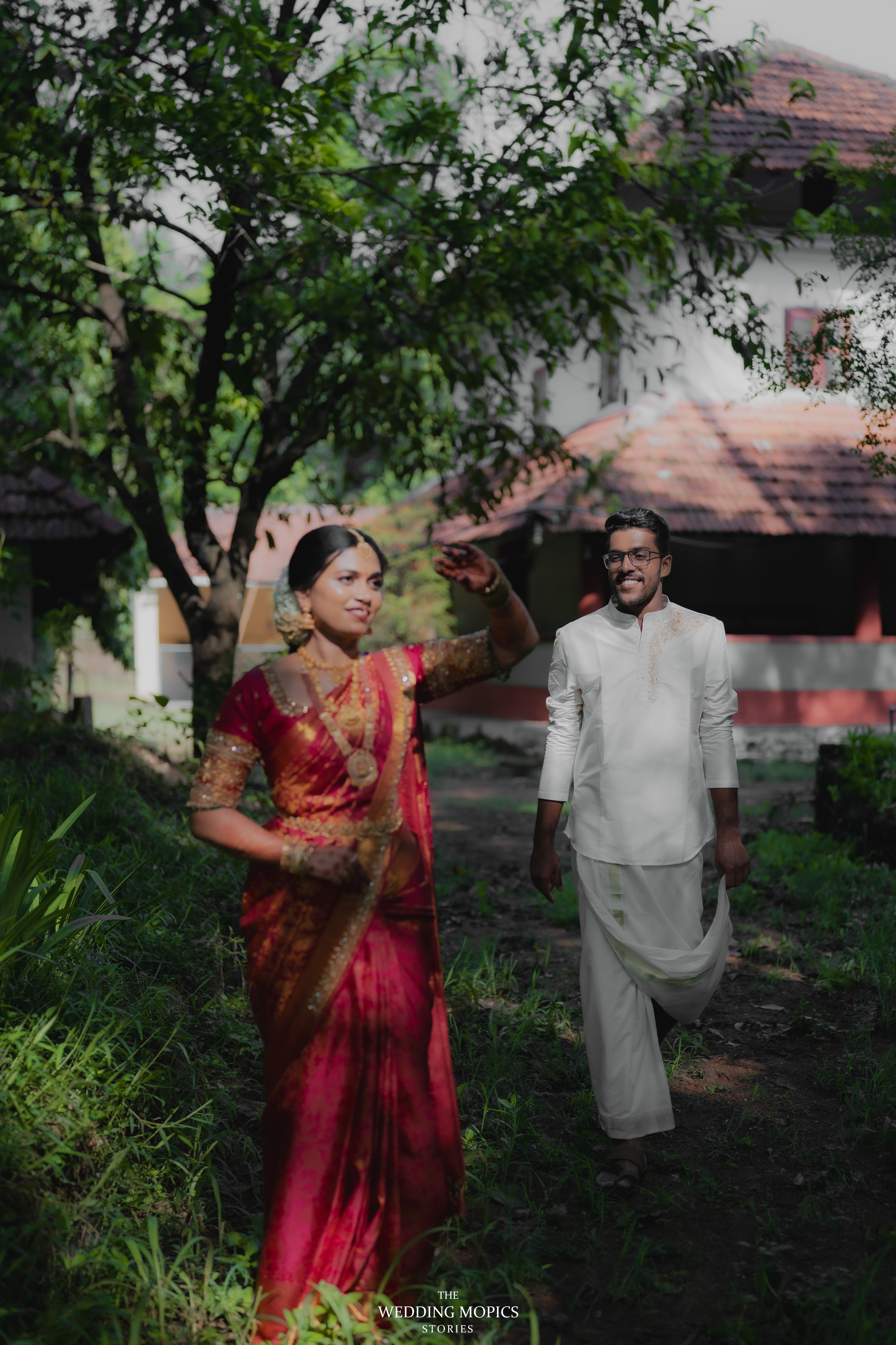 Wedding Mopics capturing a Kerala wedding in seasonal light
