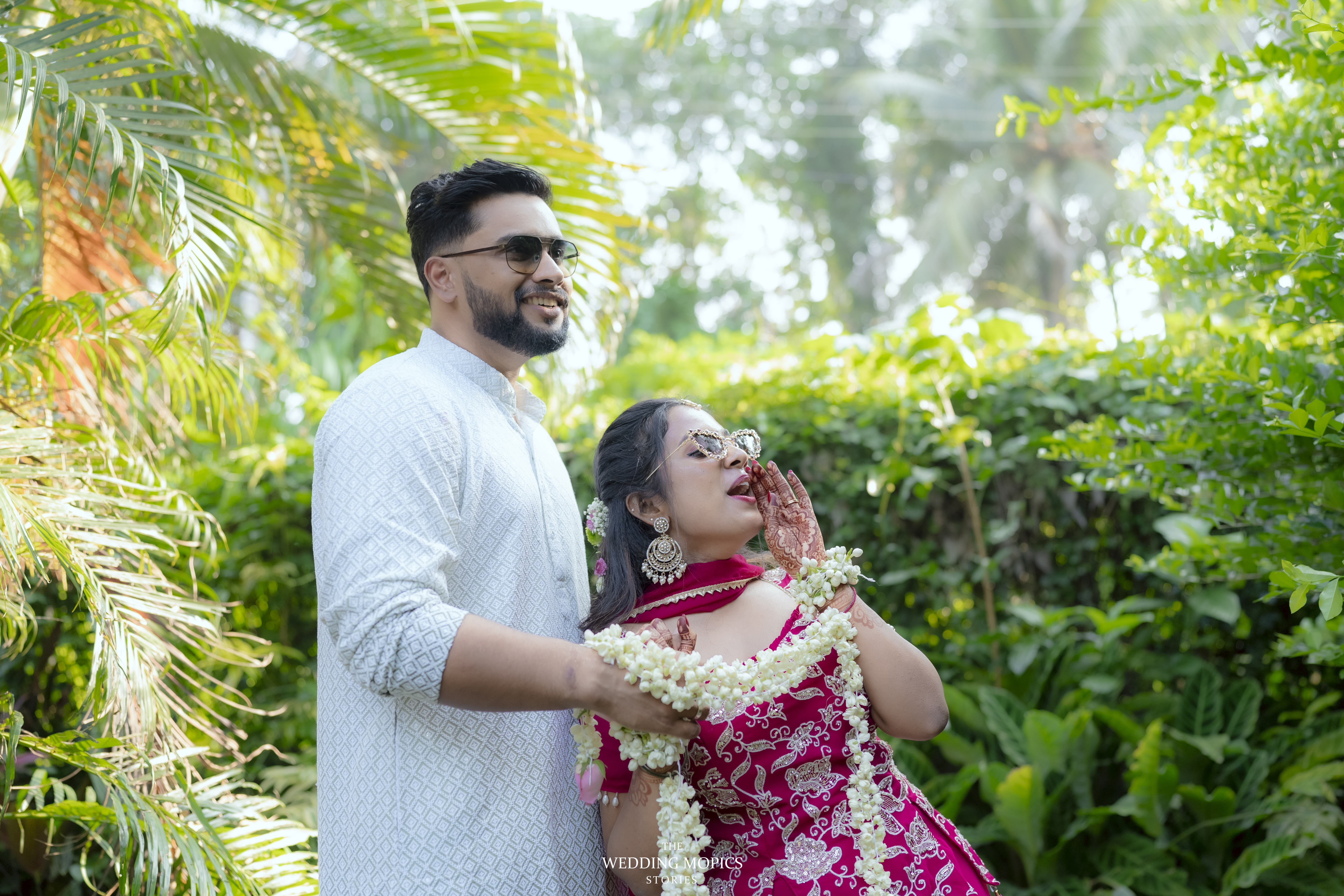 Backwater destination wedding photography in Kerala