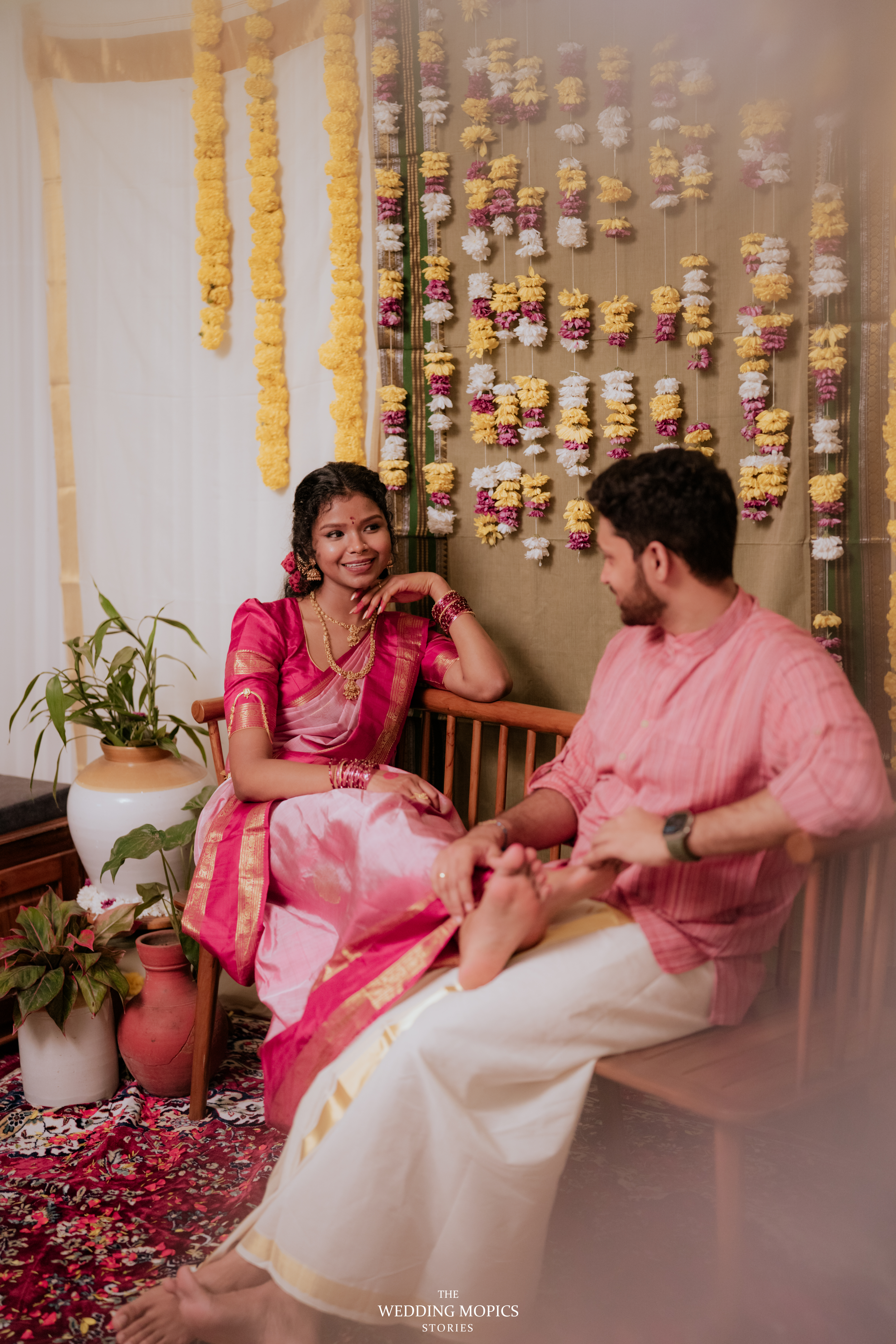 Pre-wedding photography location near Palakkad hills