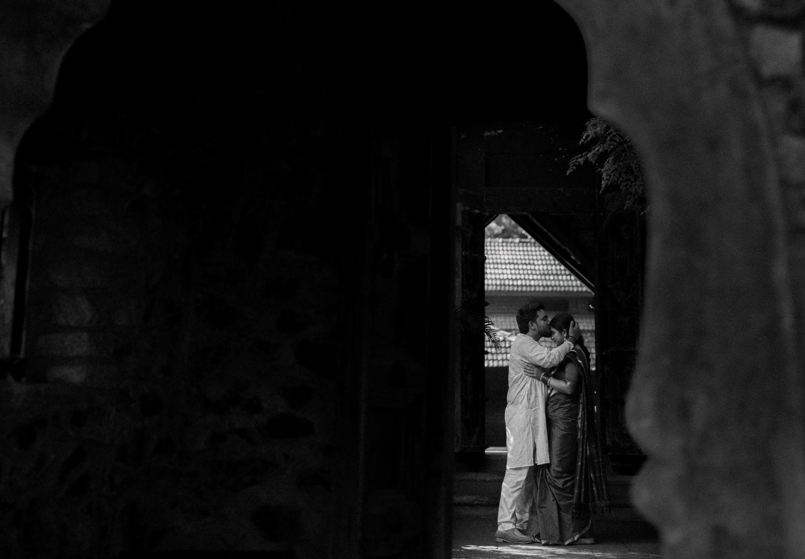 Pre-wedding photography in Palakkad for a couple