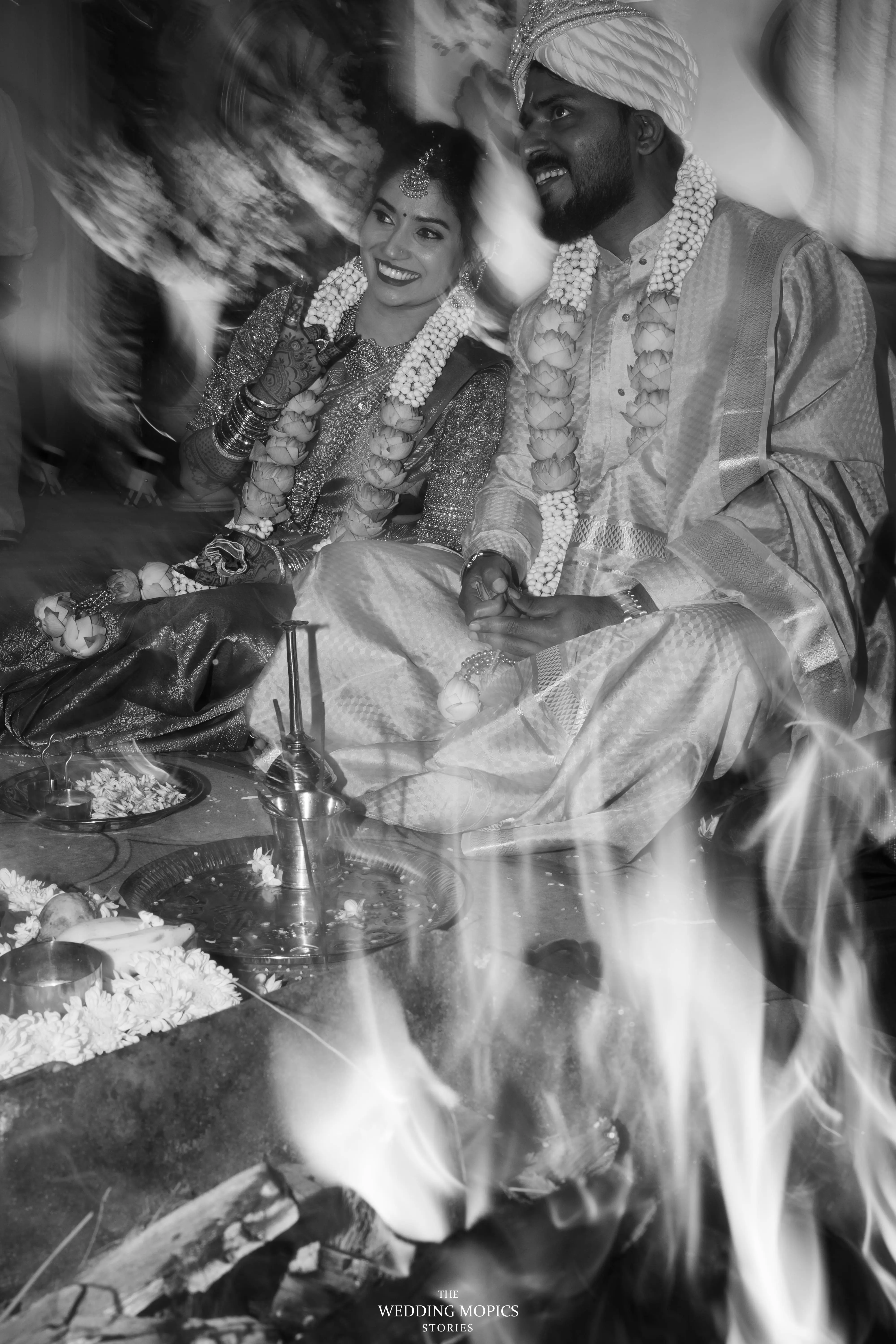 Destination Wedding Couple Portrait in Mangalore